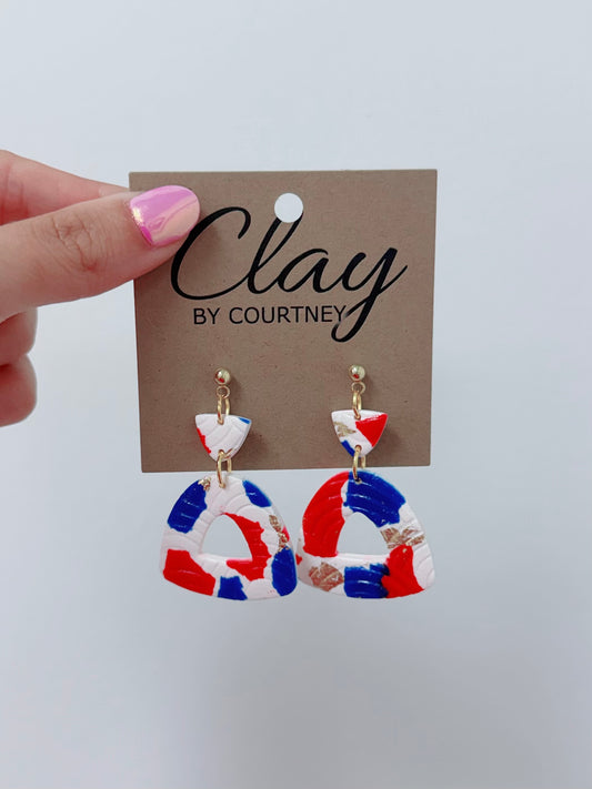 Fourth Arch Clay Earrings