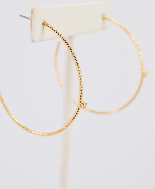 Caroline Hill Watertown Textured Earring