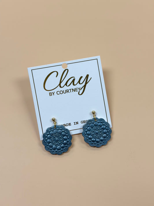 Bloom Clay Earrings, Various