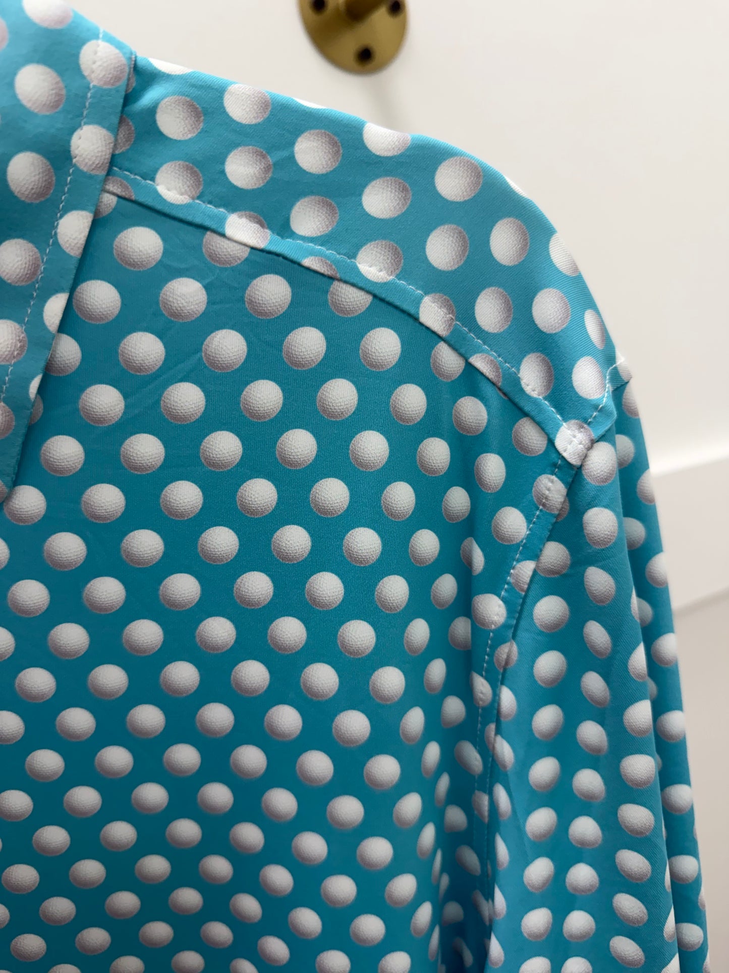 Collared Men’s Top | Golf Ball