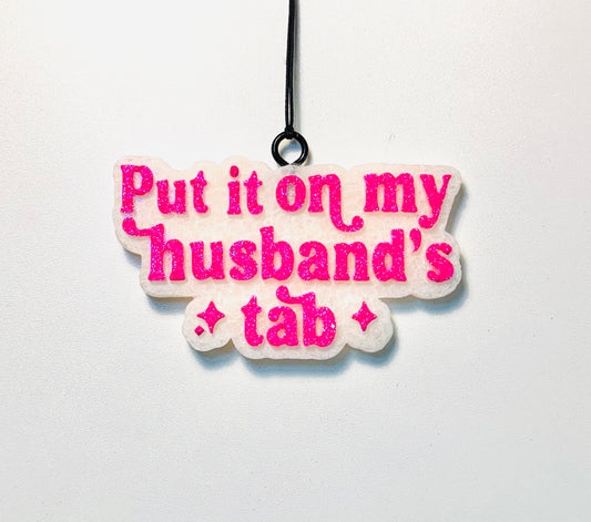 Pink Husband’s Tab Freshie