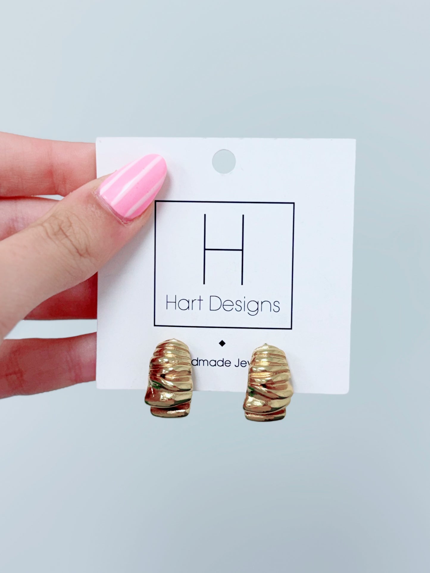 HD Gold Conch Earrings