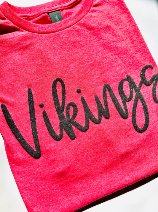 Viking Glitter Puff Tee