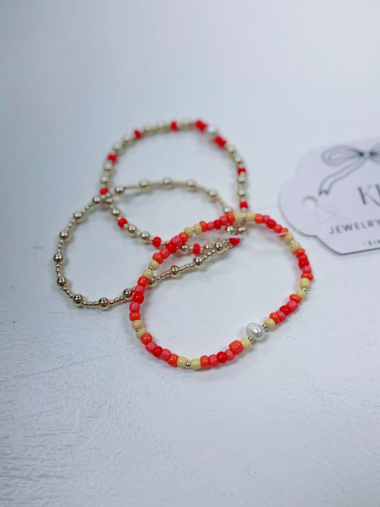 Handmade Bracelet Stack, Style 11