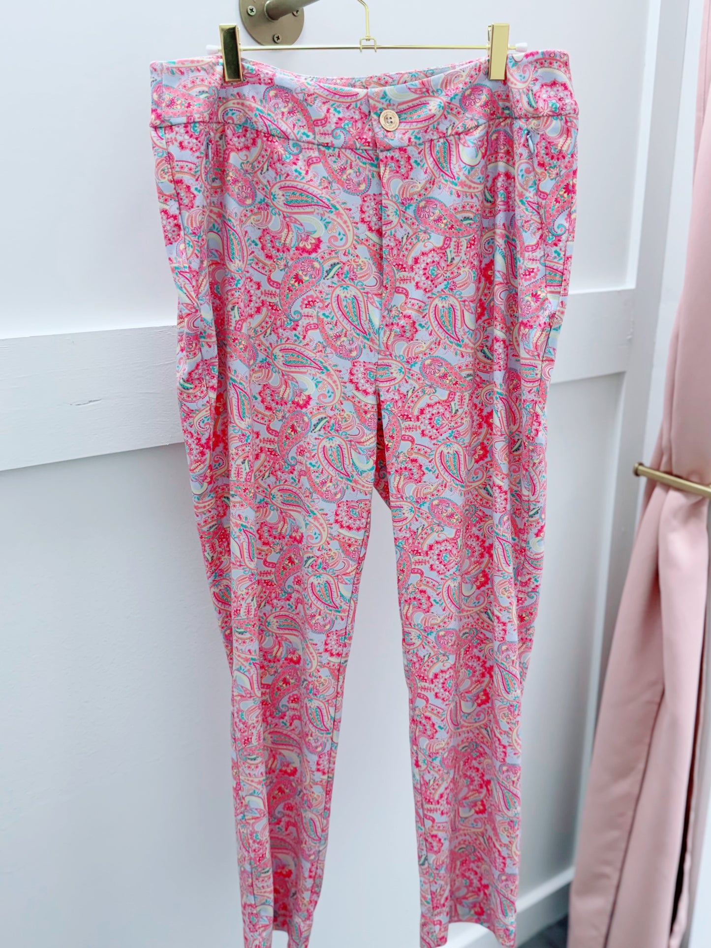Paisley Stretch Bottoms | Plus