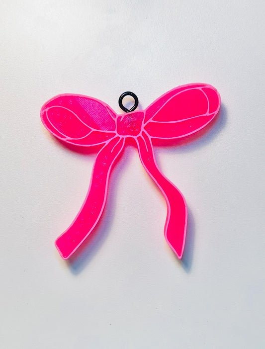 Pink on Pink Bow Freshie