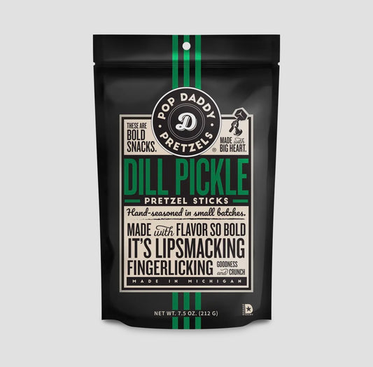 Dill Pickle Pop Daddy Pretzels