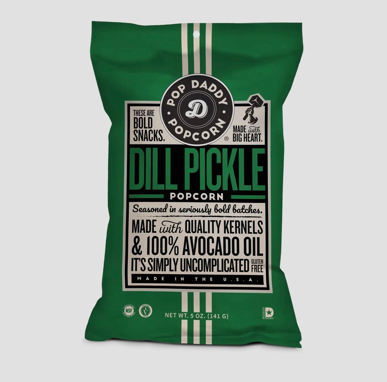 Dill Pickle Pop Daddy Popcorn