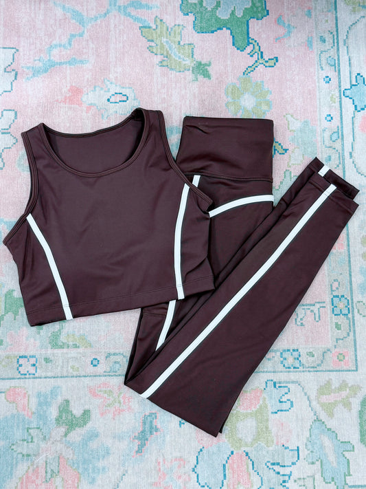 Brown Pilates Set
