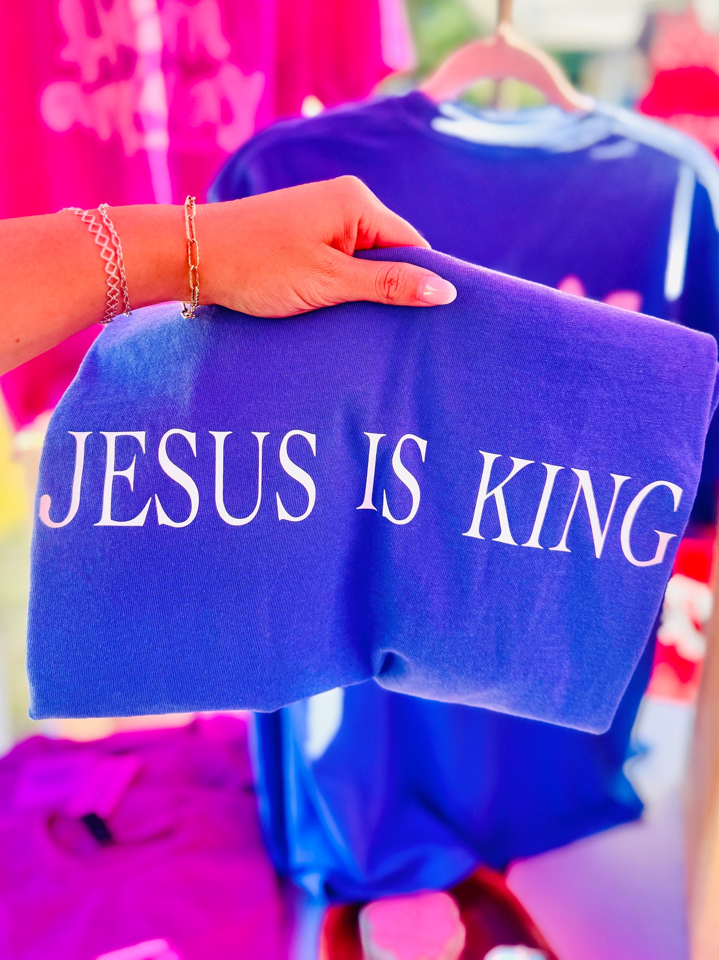 Jesus is King Tee