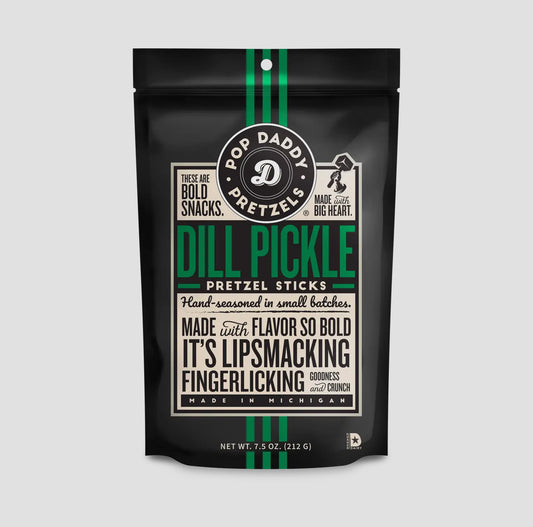 Dill Pickle Pop Daddy Pretzels