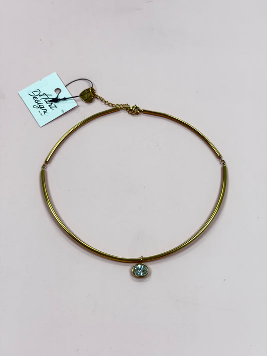 HD Diamond Charm Bar Necklace, Various