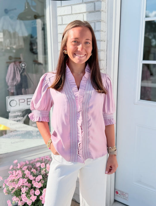 Pink Champagne Blouse