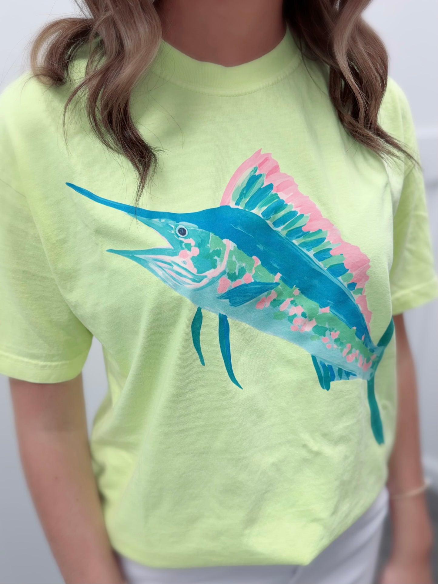 Neon Marlin Tee