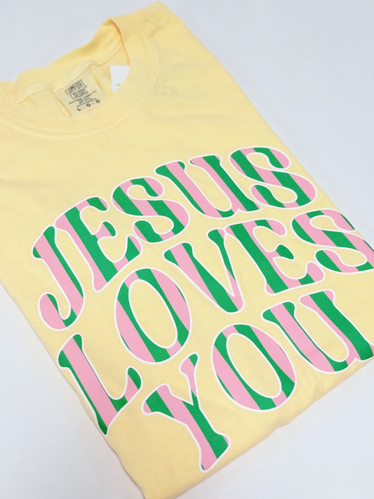 Butter Jesus Loves You Tee