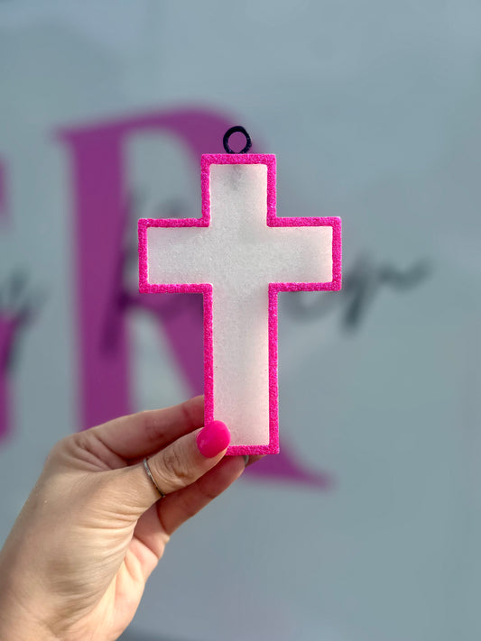 Hotty Pink Cross Freshie