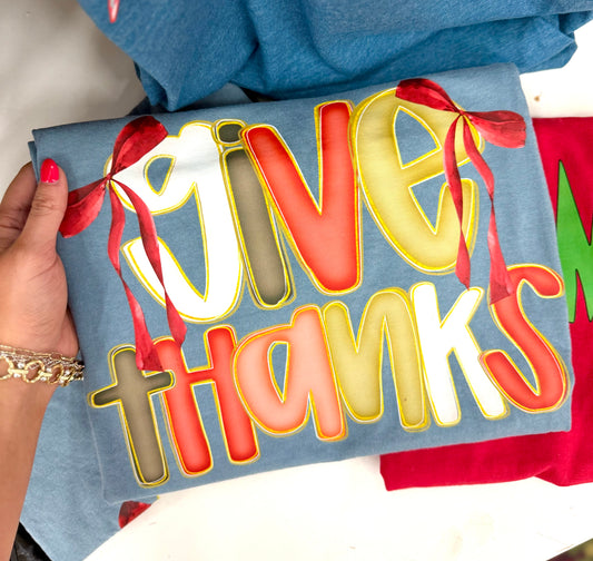 Give Thanks Tee