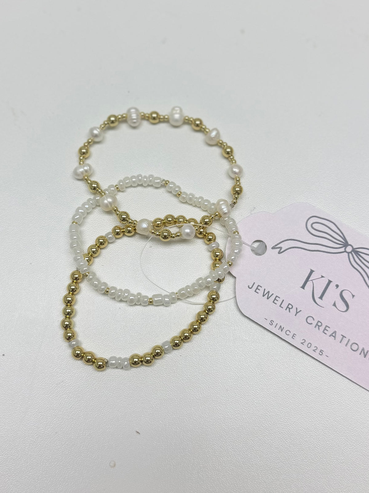 Handmade Bracelet Stack, Style 27
