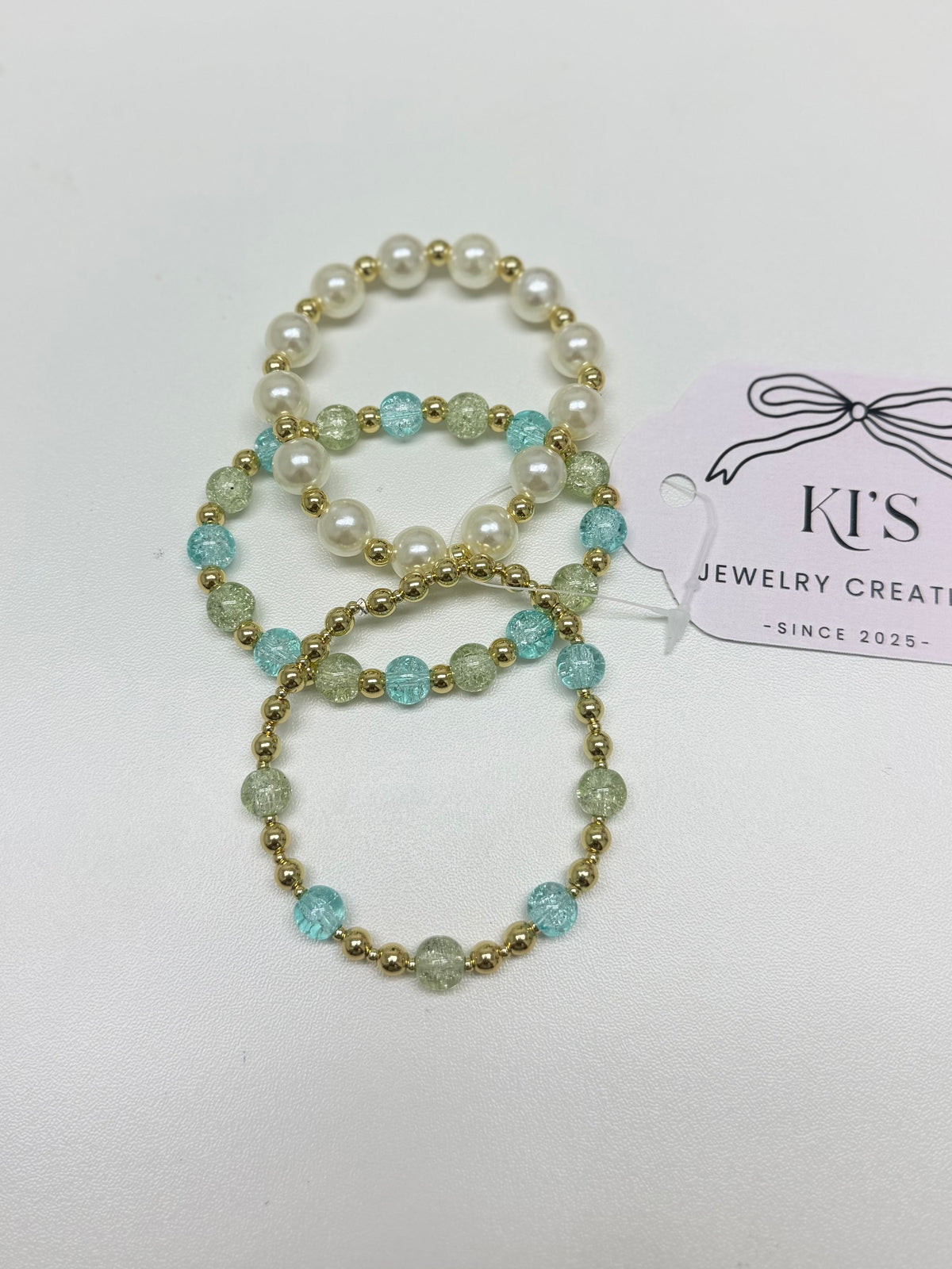 Handmade Bracelet Stack, Style 23
