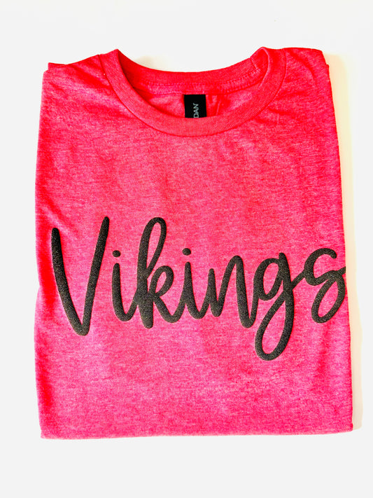 Viking Glitter Puff Tee