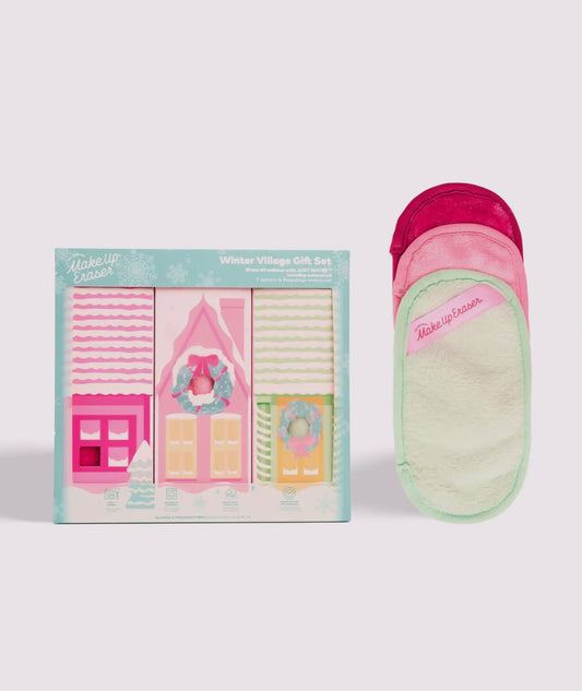 Winter Village MakeUp Eraser Set