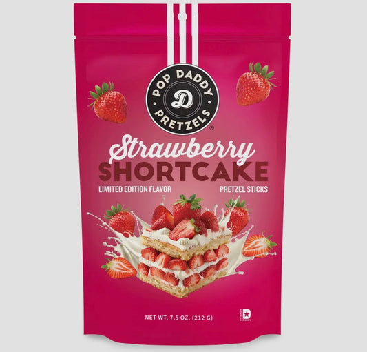 Strawberry Shortcake Pop Daddy Pretzels
