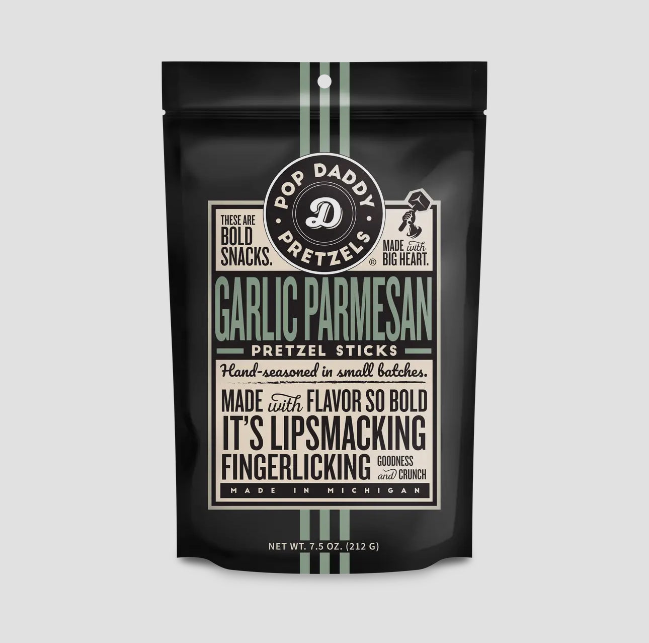 Garlic Parmesan Pop Daddy Pretzels