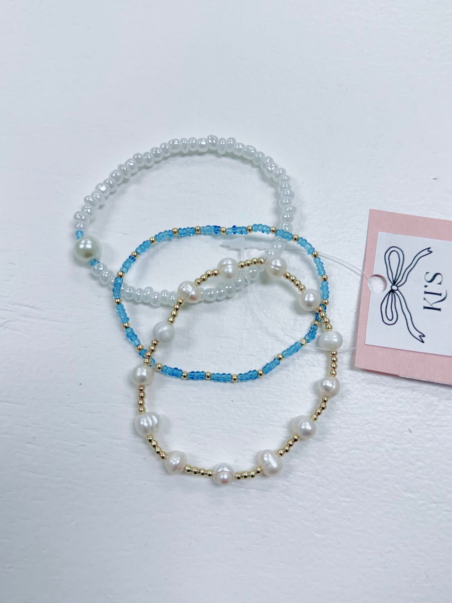 Handmade Bracelet Stack, Style 1