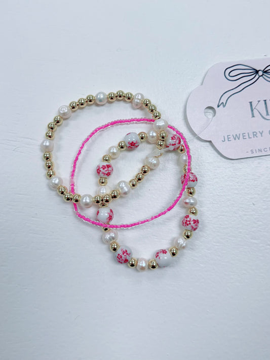 Handmade Bracelet Stack, Style 5