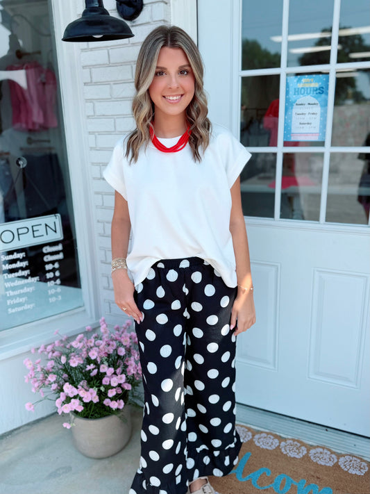 Basic Scuba Top IVORY