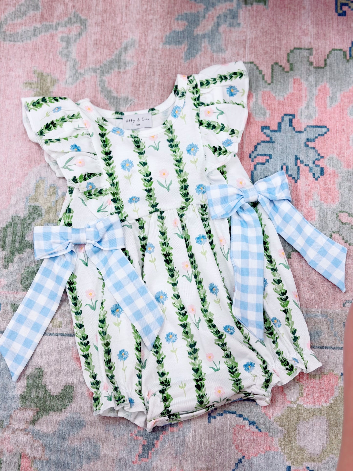 Wildflower Gingham Bubble