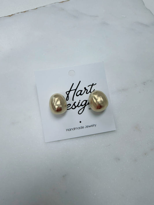 HD Pretty in Gold Earrings