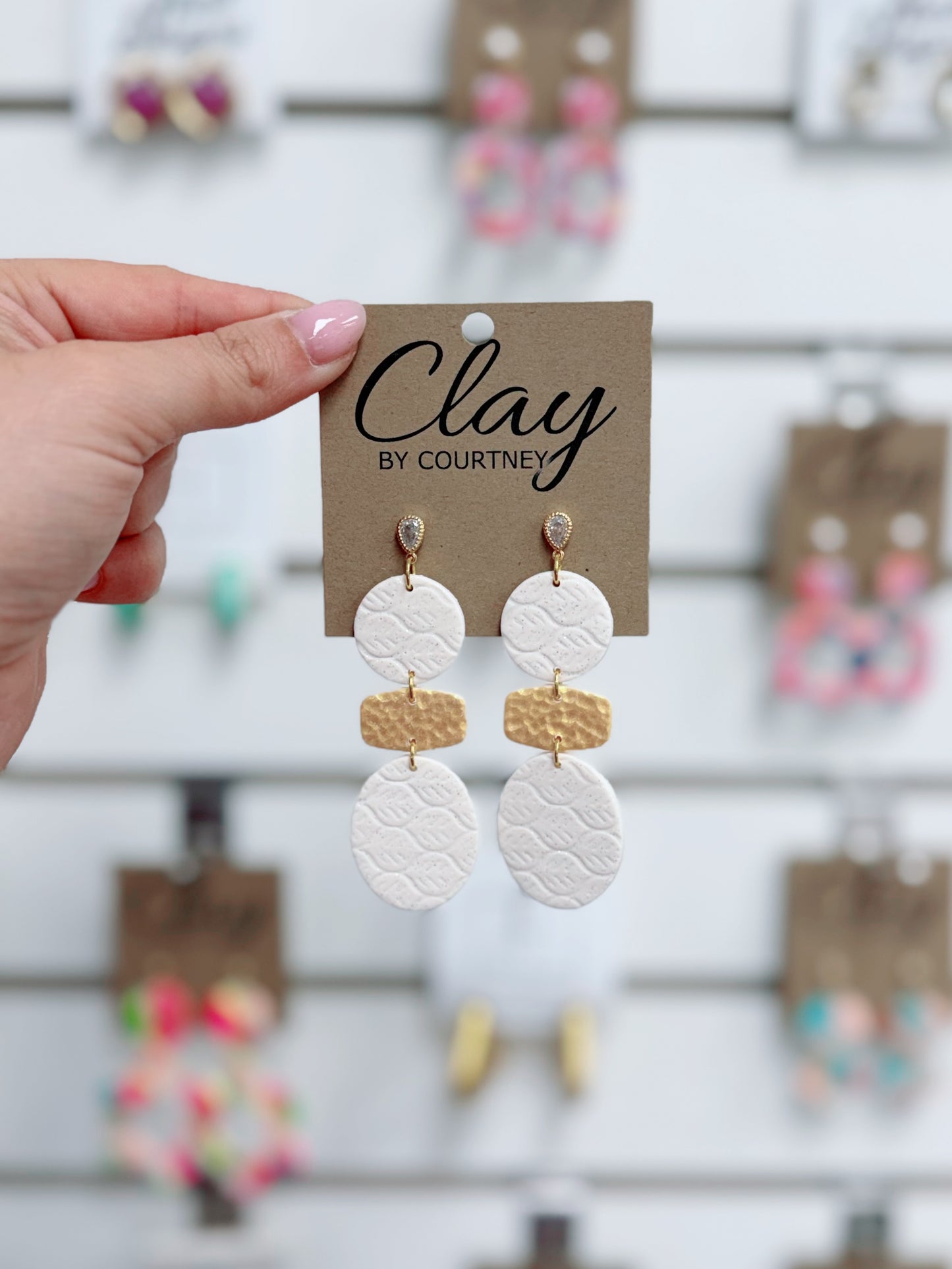 Classic Clay Earrings