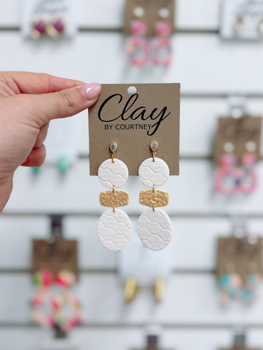 Classic Clay Earrings