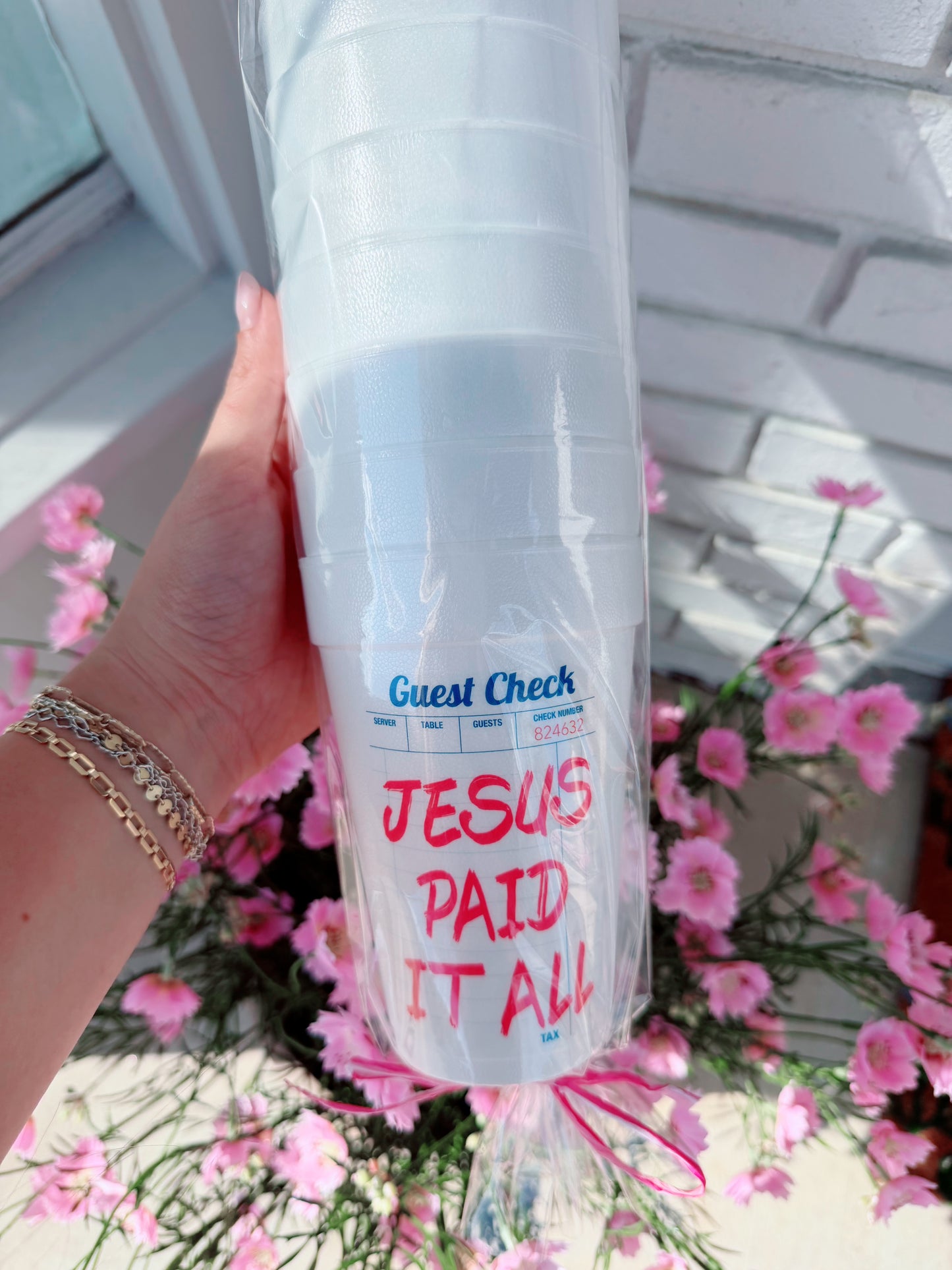 Sip in Style | Jesus Paid It All