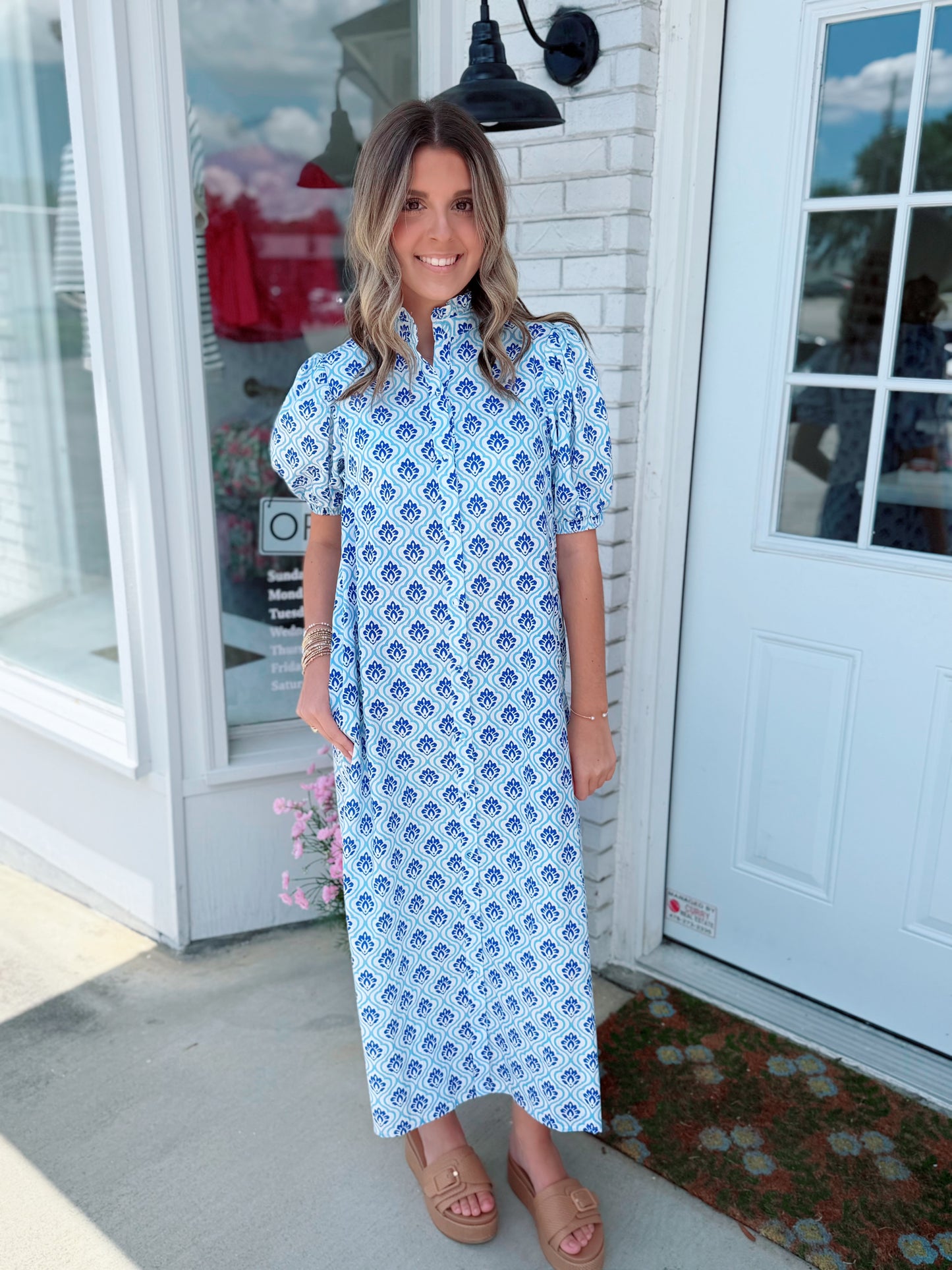 Santorini Stroll Dress