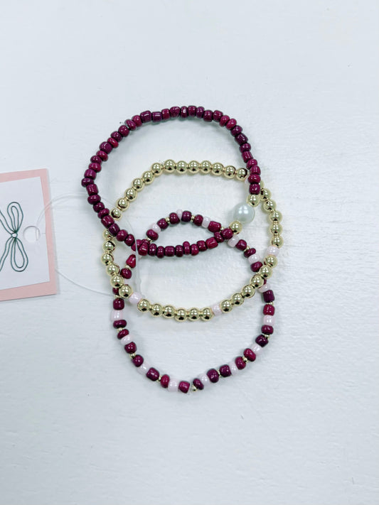 Handmade Bracelet Stack, Style 9