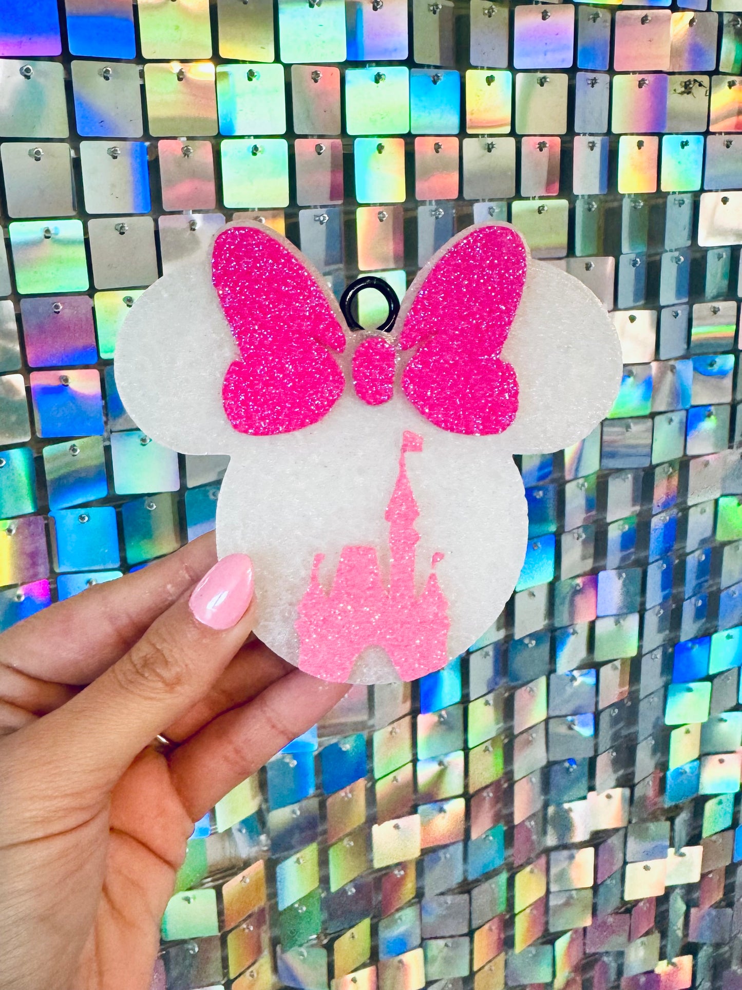 Shades of Pink Mouse Freshie