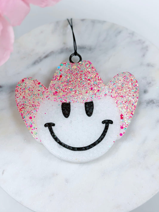 Glitz Cowboy Smiley, Peach Bellini