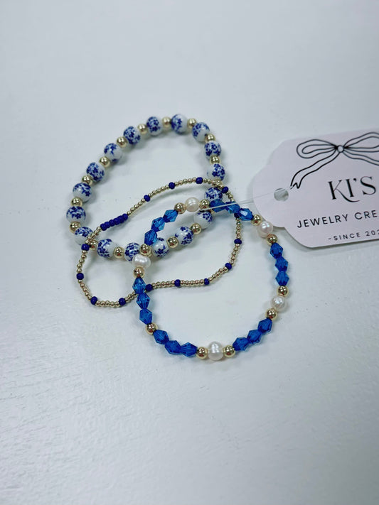 Handmade Bracelet Stack, Style 10