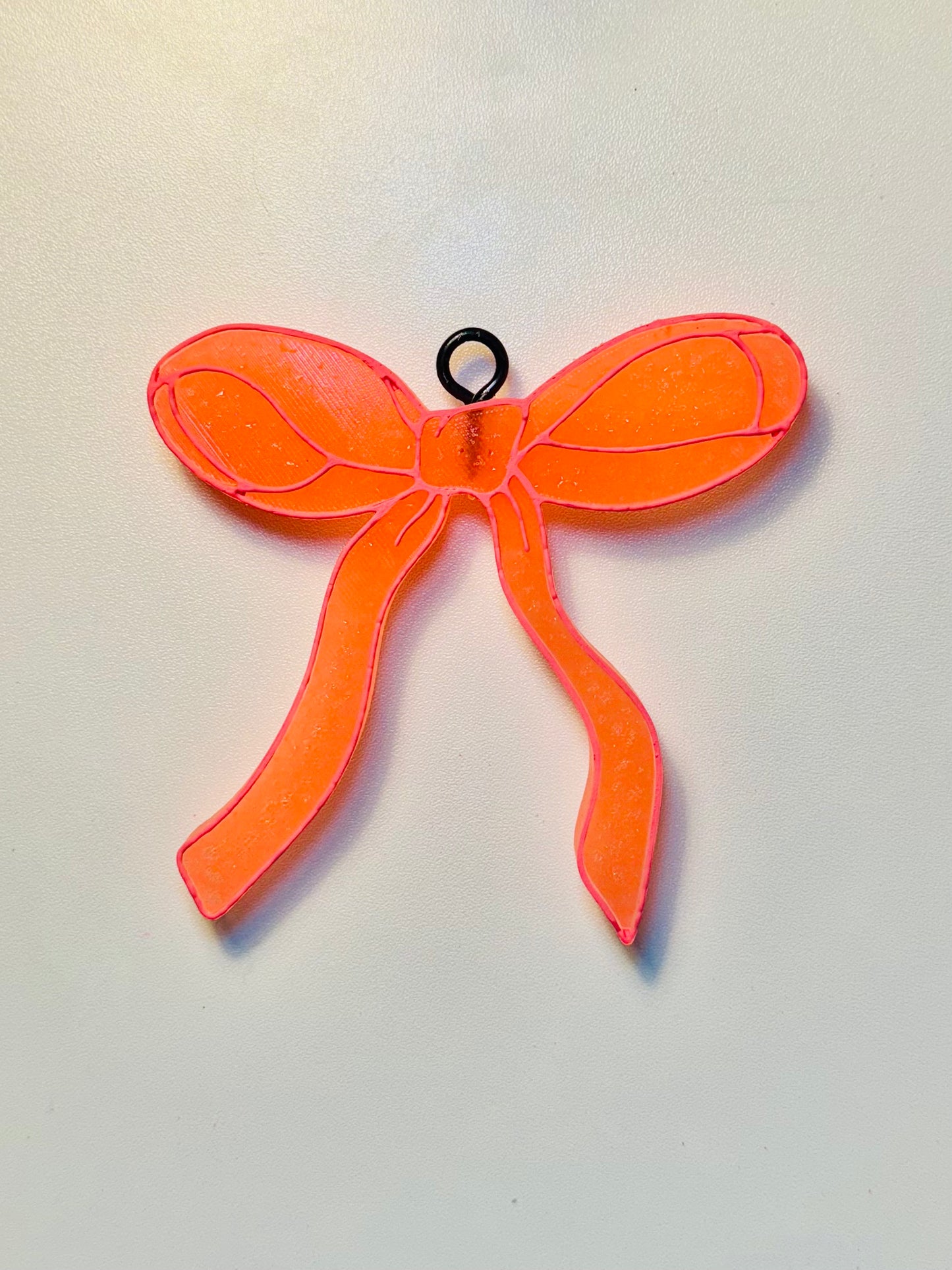 Orange on Mango Bow Freshie