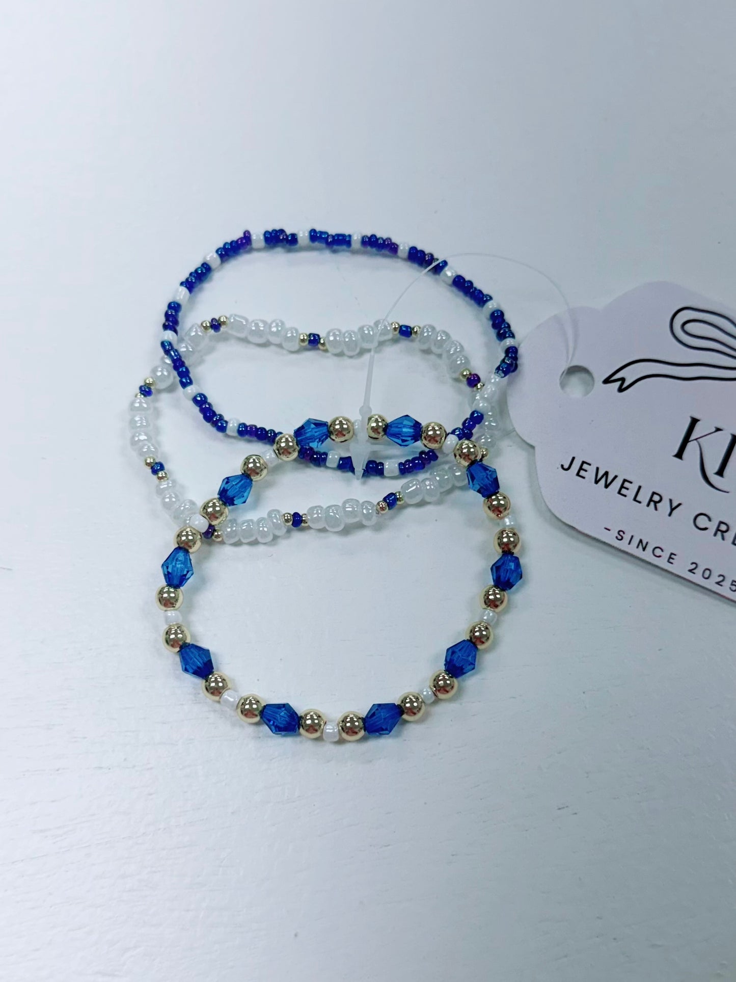 Handmade Bracelet Stack, Style 15