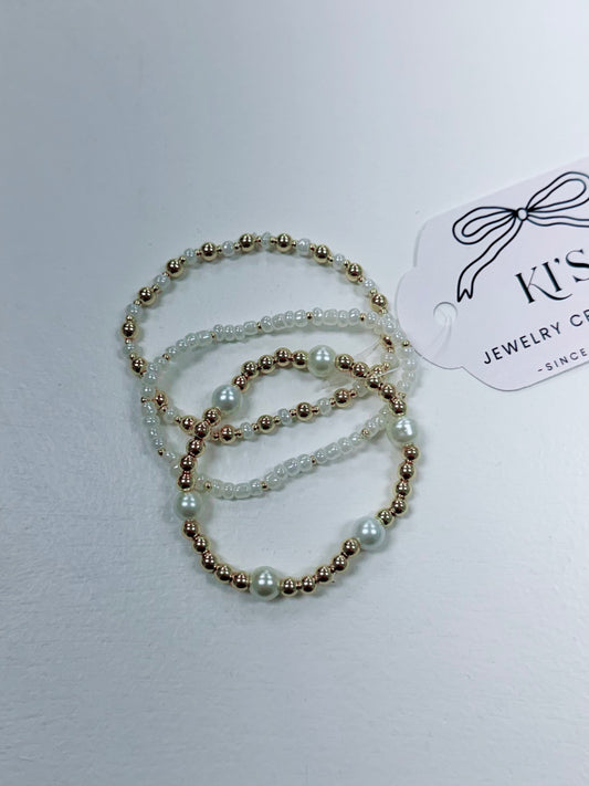 Handmade Bracelet Stack, Style 15
