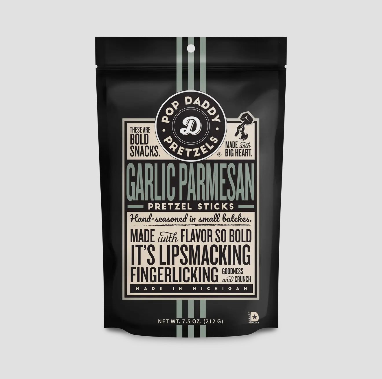 Garlic Parmesan Pop Daddy Pretzels