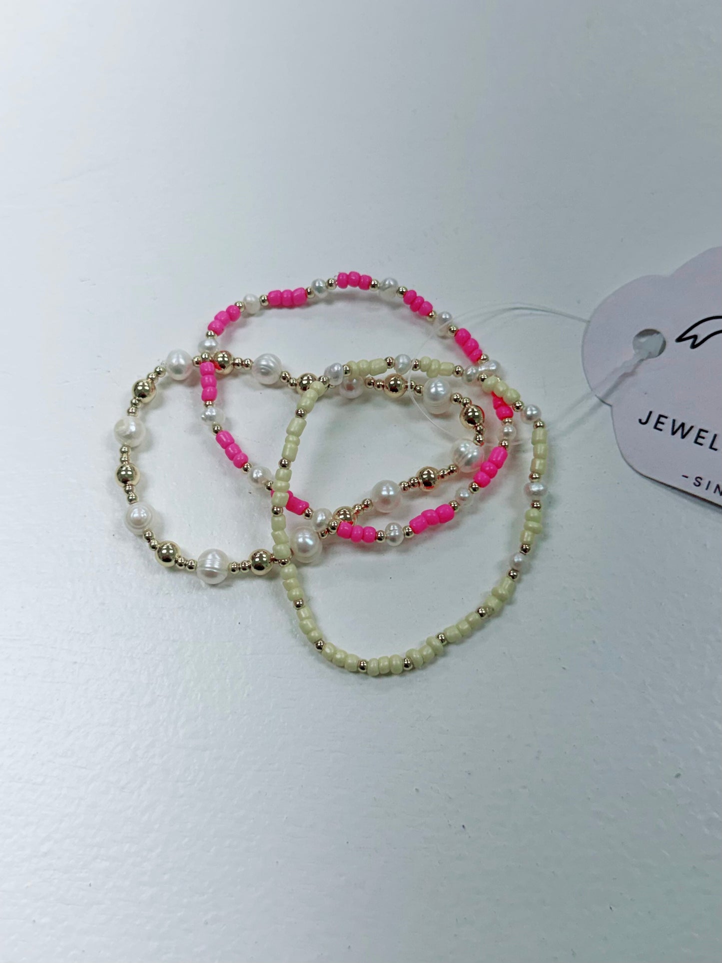 Handmade Bracelet Stack, Style 17