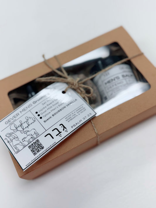 Men’s Grooming Set | Bourbon Vanilla