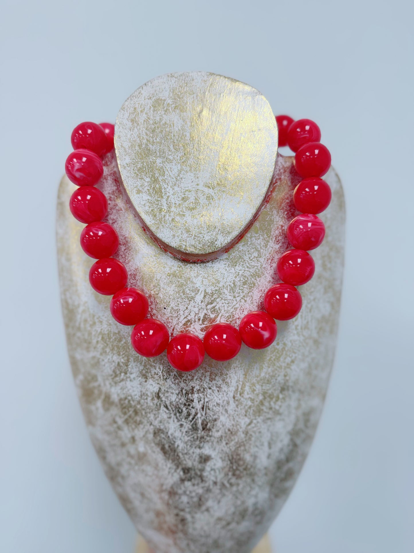HD Red Bubble Necklace