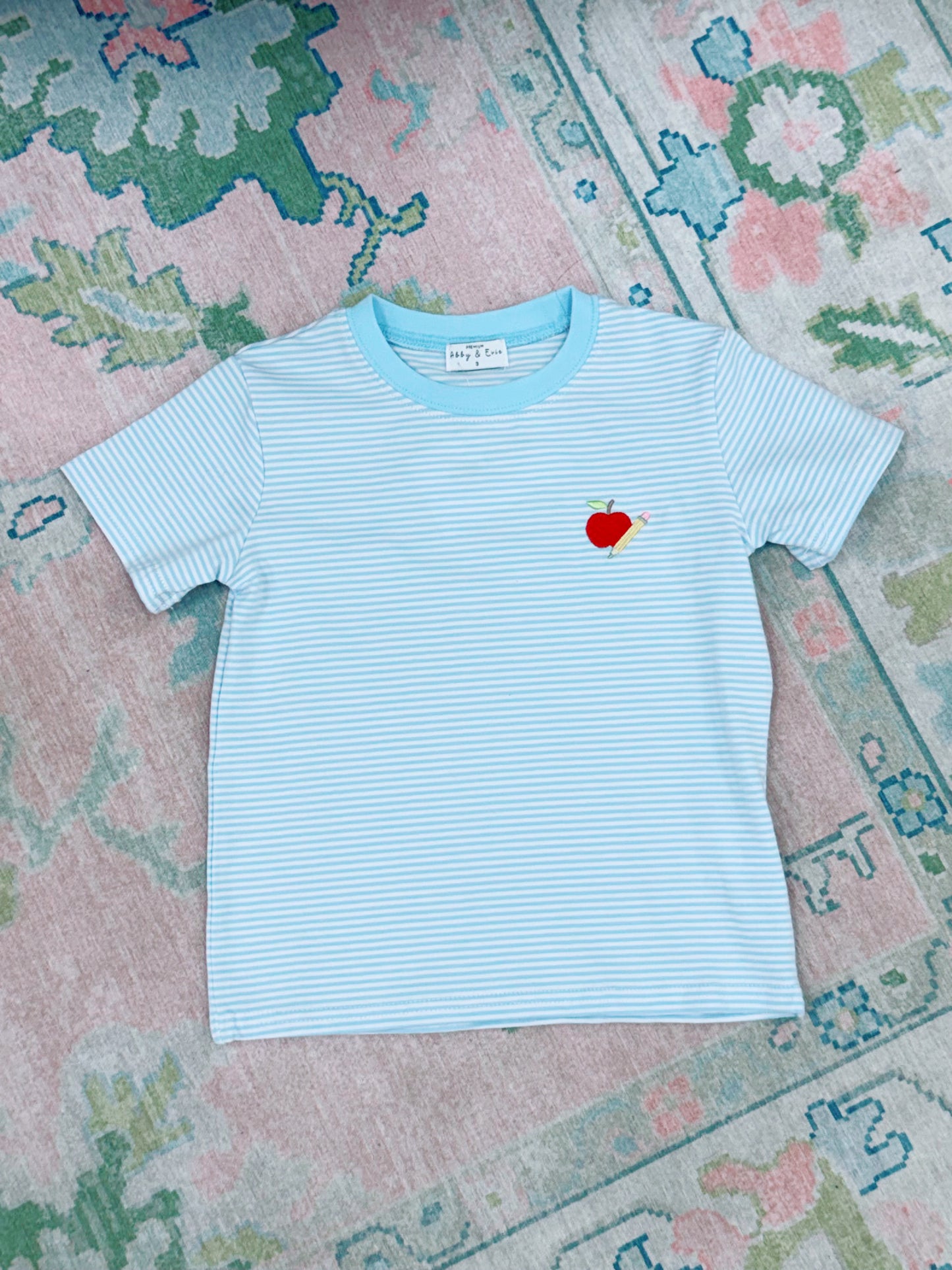 Apple Striped Tee