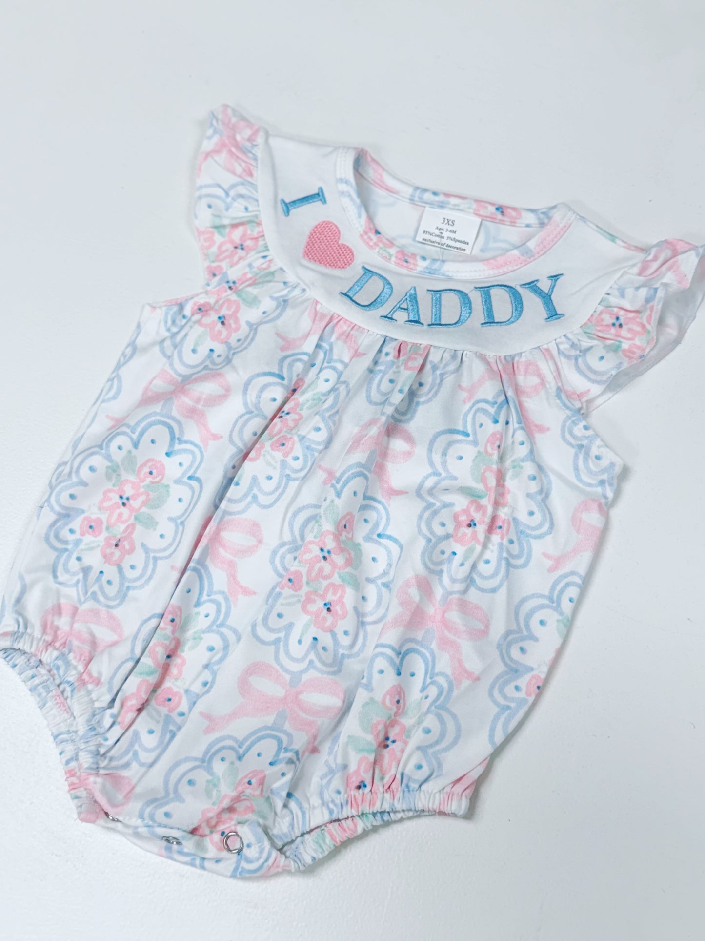 Heart Daddy Bubble