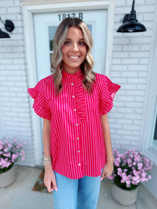 The Rosie Ruffle Top
